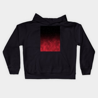 Red Galaxy Kids Hoodie